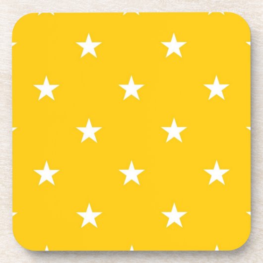 Sternmuster Getränkeuntersetzer (Vorderseite)