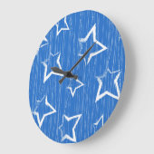 Sternmuster Große Wanduhr (Winkel)