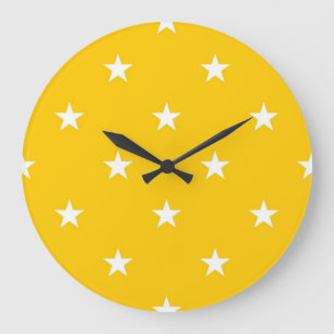 Sternmuster Große Wanduhr