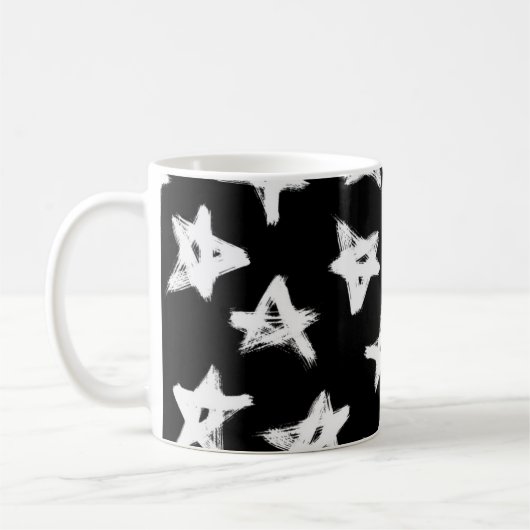 Sternmuster Kaffeetasse (Links)