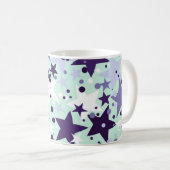 Sternmuster Kaffeetasse (VorderseiteRechts)