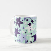 Sternmuster Kaffeetasse (Vorderseite Links)