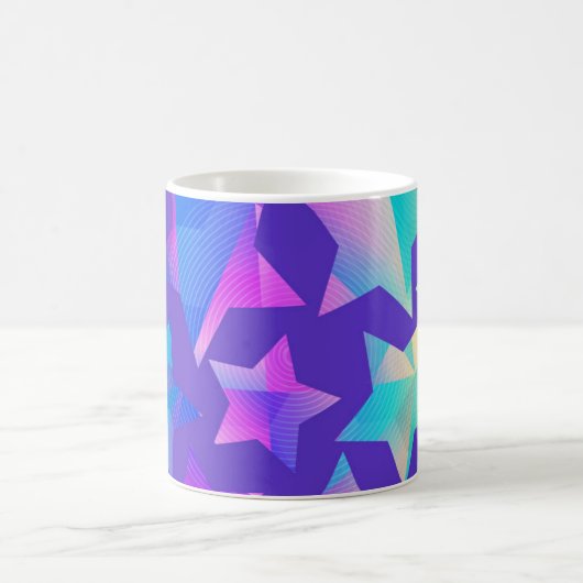 Sternmuster Kaffeetasse (Mittel)