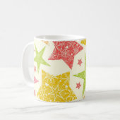 Sternmuster Kaffeetasse (Vorderseite Links)