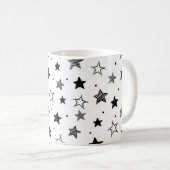Sternmuster Kaffeetasse (VorderseiteRechts)