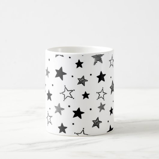 Sternmuster Kaffeetasse (Mittel)