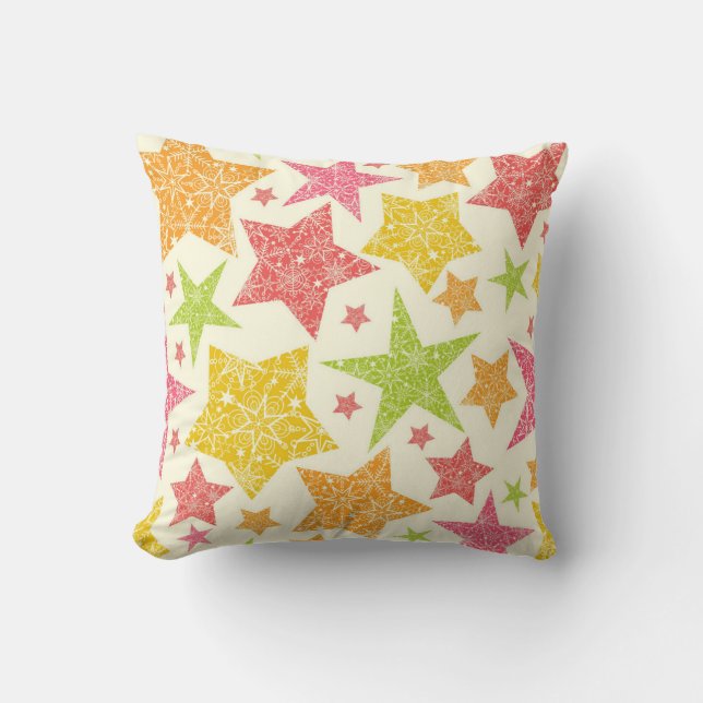 Sternmuster Kissen (Vorderseite)