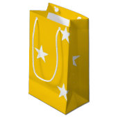 Sternmuster Kleine Geschenktüte (Vorderseite Schrägansicht)