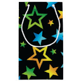 Sternmuster Kleine Geschenktüte (Rückseite)