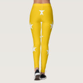 Sternmuster Leggings (Rückseite)