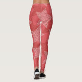 Sternmuster Leggings (Rückseite)