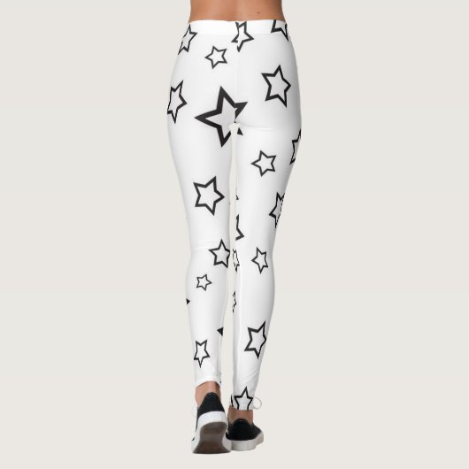 Sternmuster Leggings (Rückseite)