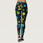 Sternmuster Leggings (Rückseite)