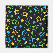 Sternmuster Magnet (Vorne)