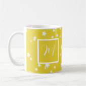 Sternmuster Monogramm Kaffeetasse (Links)