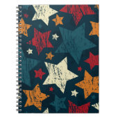 Sternmuster Notizblock (Vorderseite)