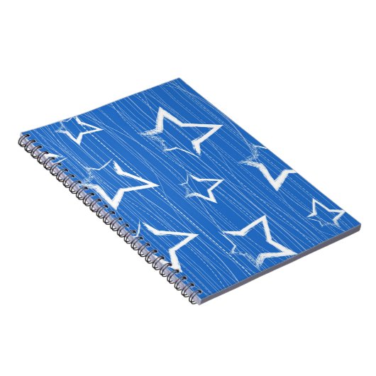 Sternmuster Notizblock (Rechte Seite)