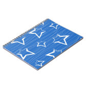Sternmuster Notizblock (Linke Seite)