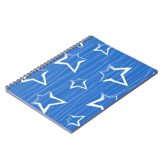 Sternmuster Notizblock (Linke Seite)