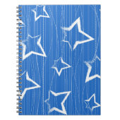 Sternmuster Notizblock (Vorderseite)