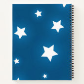 Sternmuster Notizblock (Rückseite)