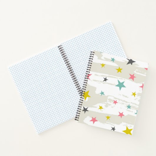 Sternmuster Notizblock (Innenseite)