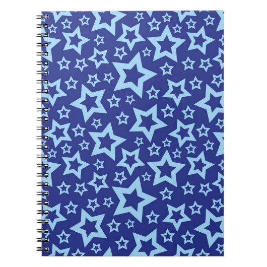 Sternmuster Notizblock (Vorderseite)