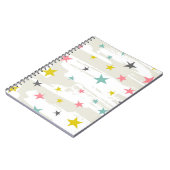 Sternmuster Notizblock (Linke Seite)