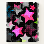Sternmuster Notizblock (Rückseite)