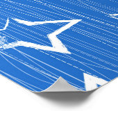 Sternmuster Poster (Ecke)