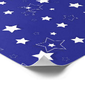 Sternmuster Poster (Ecke)