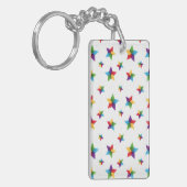 Sternmuster Schlüsselanhänger (Vorderseite links)