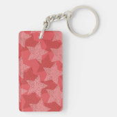 Sternmuster Schlüsselanhänger (Rückseite)