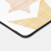 Sternmuster Schreibtischunterlage (Ecke)