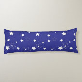 Sternmuster Seitenschläferkissen (Rückseite)
