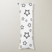 Sternmuster Seitenschläferkissen (Vorderseite Vertikal)