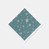 Sternmuster Serviette (Ecke)