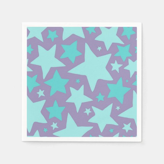 Sternmuster Serviette (Vorderseite)