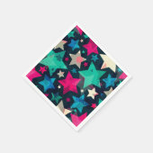 Sternmuster Serviette (Ecke)
