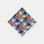 Sternmuster Serviette (Ecke)
