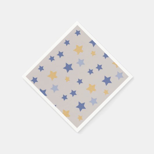 Sternmuster Serviette (Ecke)