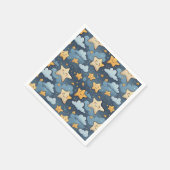 Sternmuster Serviette (Ecke)