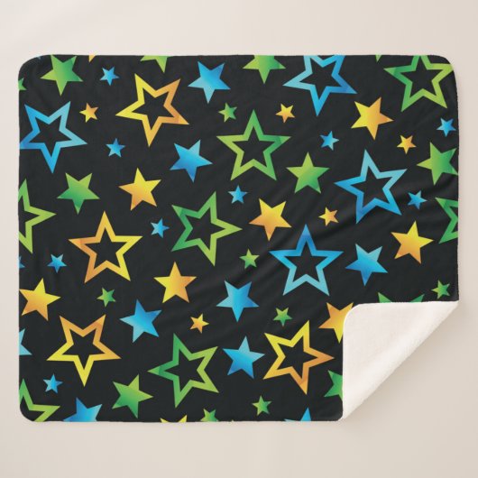 Sternmuster Sherpadecke (Vorderseite (Horizontal))