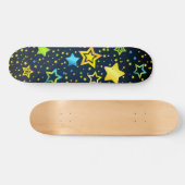 Sternmuster Skateboard (Horizontal)