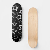 Sternmuster Skateboard (Vorderseite)
