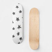 Sternmuster Skateboard (Vorderseite)