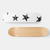 Sternmuster Skateboard (Horizontal)