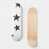 Sternmuster Skateboard (Vorderseite)