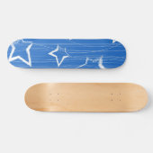 Sternmuster Skateboard (Horizontal)