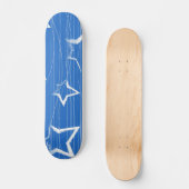 Sternmuster Skateboard (Vorderseite)